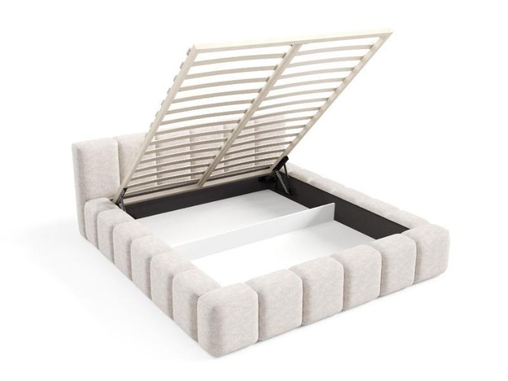 Polsterbett KALLA Premium 140x200 cm mit Bettkasten – PERFECT HARMONY 90