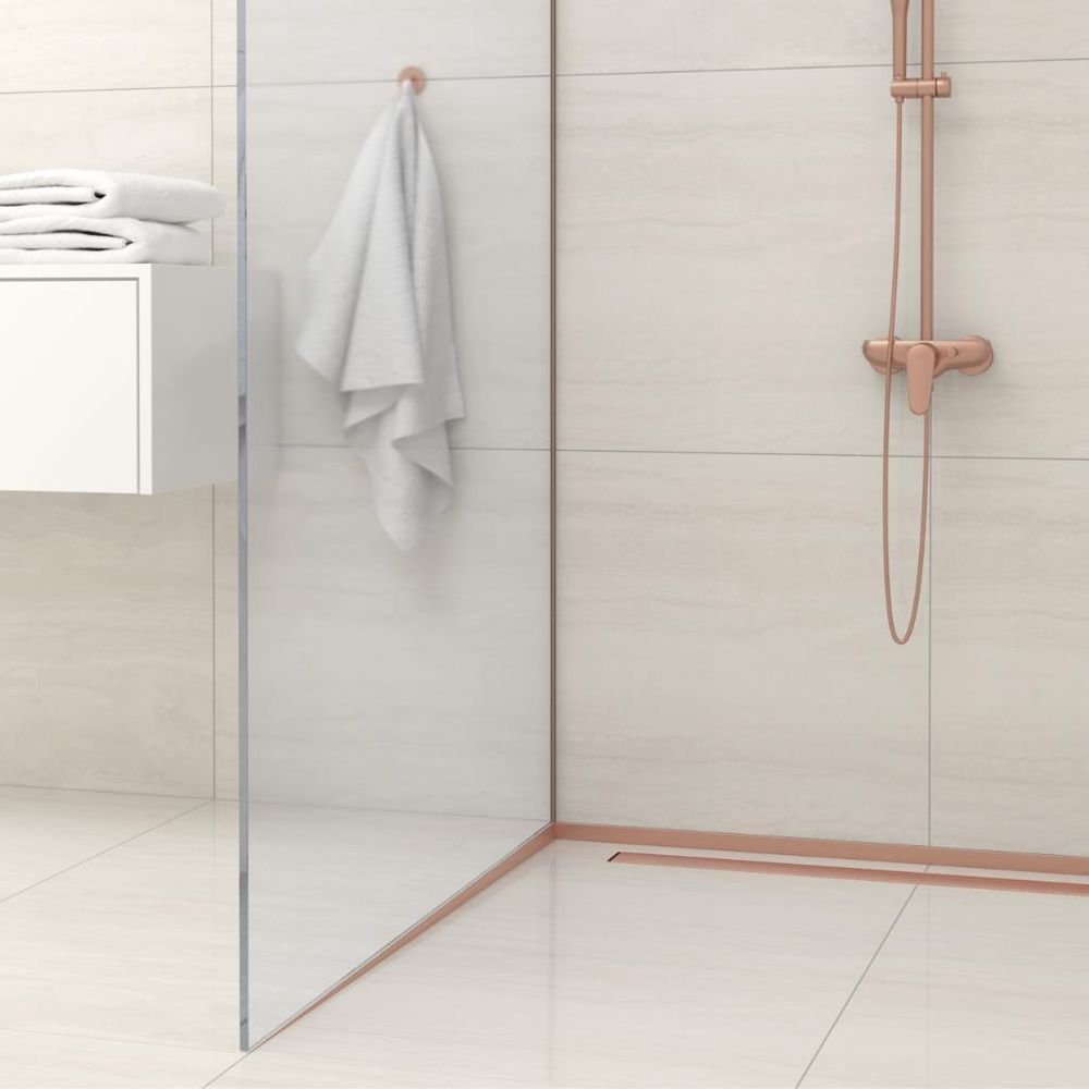 Duschprofil - Edelstahl Profil für moderne Walk-in Dusche