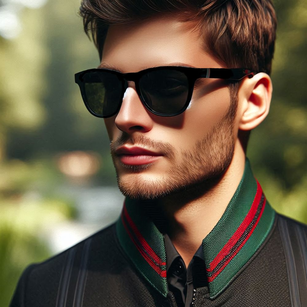 Polarisierte Sportbrille Sonnenbrille Fahrradbrille mit UV400 Schutz für Herren Autofahren Laufen Radfahren Angeln Golf Schwarz Retoo