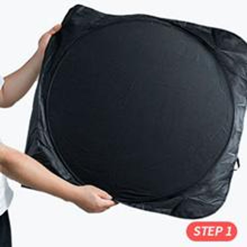 Sonnenschutz Auto Frontscheibe, Faltbar Sonnenschirm, UV-Schutz Auto Sonnenblende für die Windschutzscheibe, für Kompakt Fahrzeuge, 160×86 cm