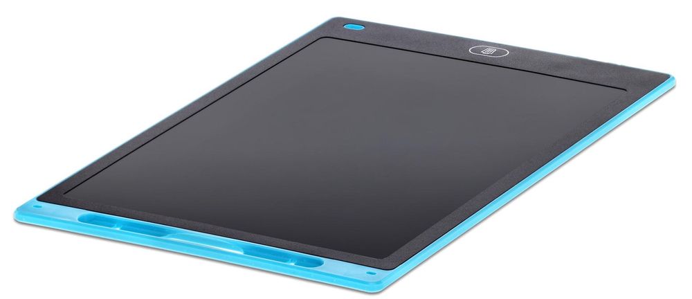 Tablet gráfico SUN BABY visto en perspectiva, mostrando su diseño ligero y seguro.