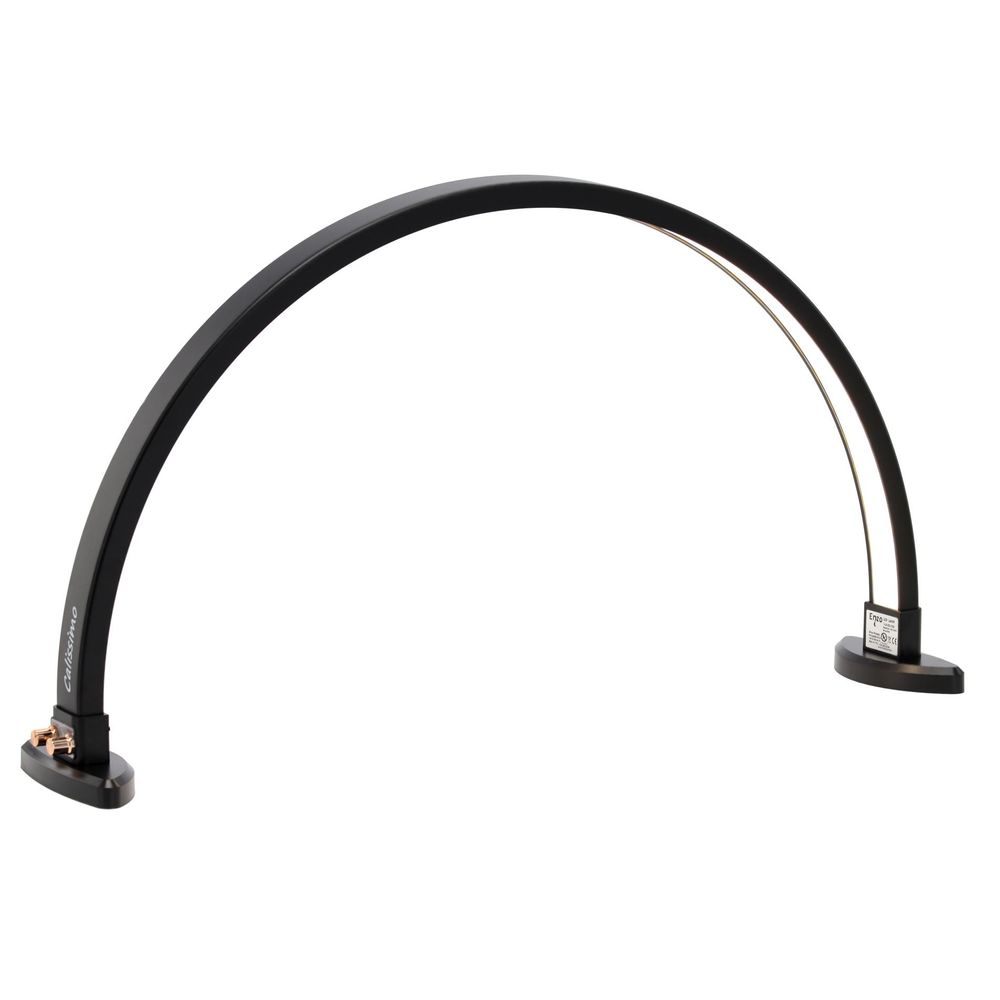 Lampada per Trattamenti Estetici Moon LED senza ombre da tavolo nera