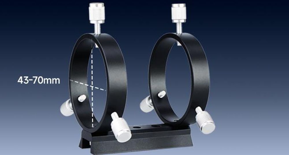 Svbony SV106 Teleskop Guiders, 60mm FMC Teleskope Sucher mit 240mm Brennweite Helical Fokussiergerät, Sucherfernrohre Teleskop Zubehör für Teleskop Astrokamera Autoguide Astrofotografie
