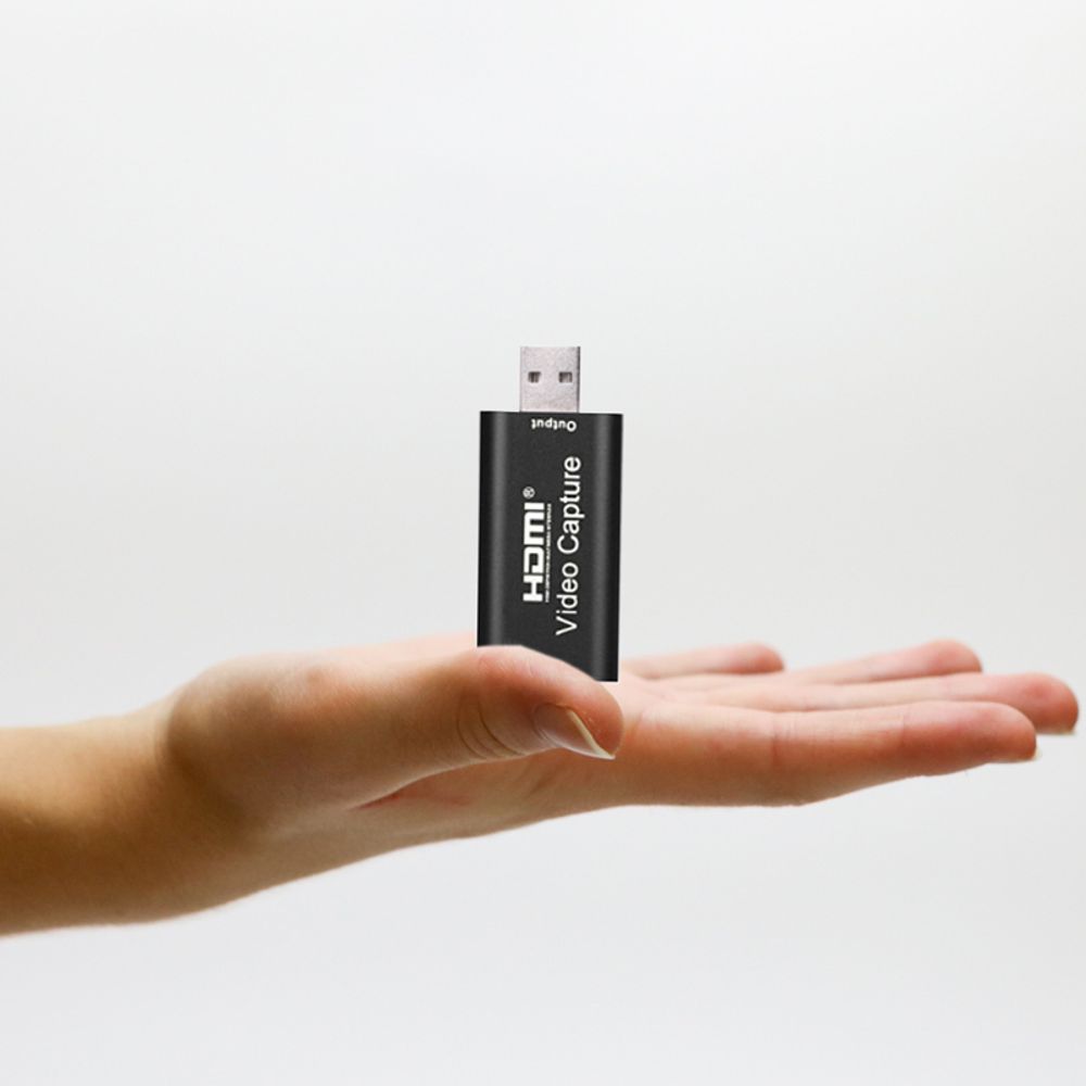 Videoaufnahmekarte HDMI zu USB 2.0 4K Video Grabber Video Capture Card Device PS5 PS4 Xbox Series X S One Record Gaming Streaming Recorder Retoo