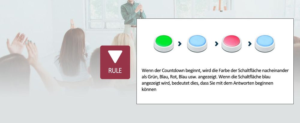 Retekess Quiz-Buzzer-System TM102 für Schulwettbewerbe, Alarm, Unterricht im Klassenzimmer, Partys, Familienspiele, Antwort Buzzer, 3 Reaktionsmodi