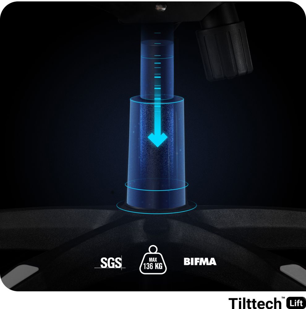 Diablo X-Horn Gaming Stuhl Bürostuhl Schreibtischstuhl 3D Armlehnen Ergonomisches Design Nacken/- Lendenkissen Kunstleder Wippfunktion, Farbe: Weiß, Größe Normal