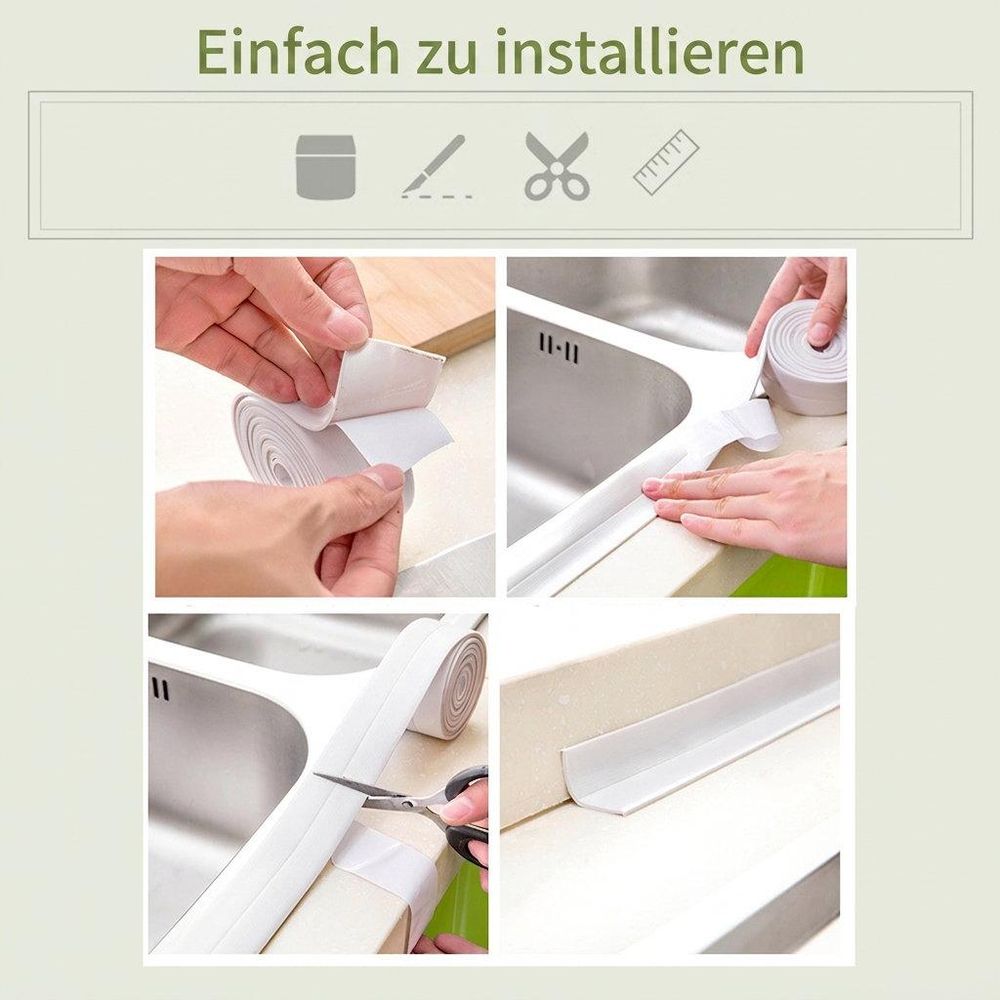Kinderleichte Installation: Selbstklebend und flexibel