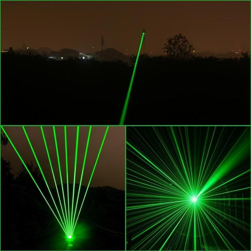 Laserpointer Mit Grünem Led-Licht, Stark, Grosse Reichweite + Verpackung