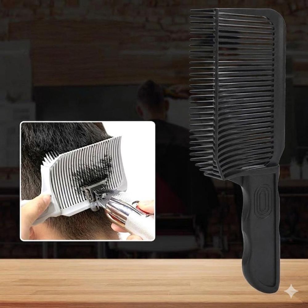 Peigne de coiffure professionnel pour dégradé fade V-shape, peigne barbier