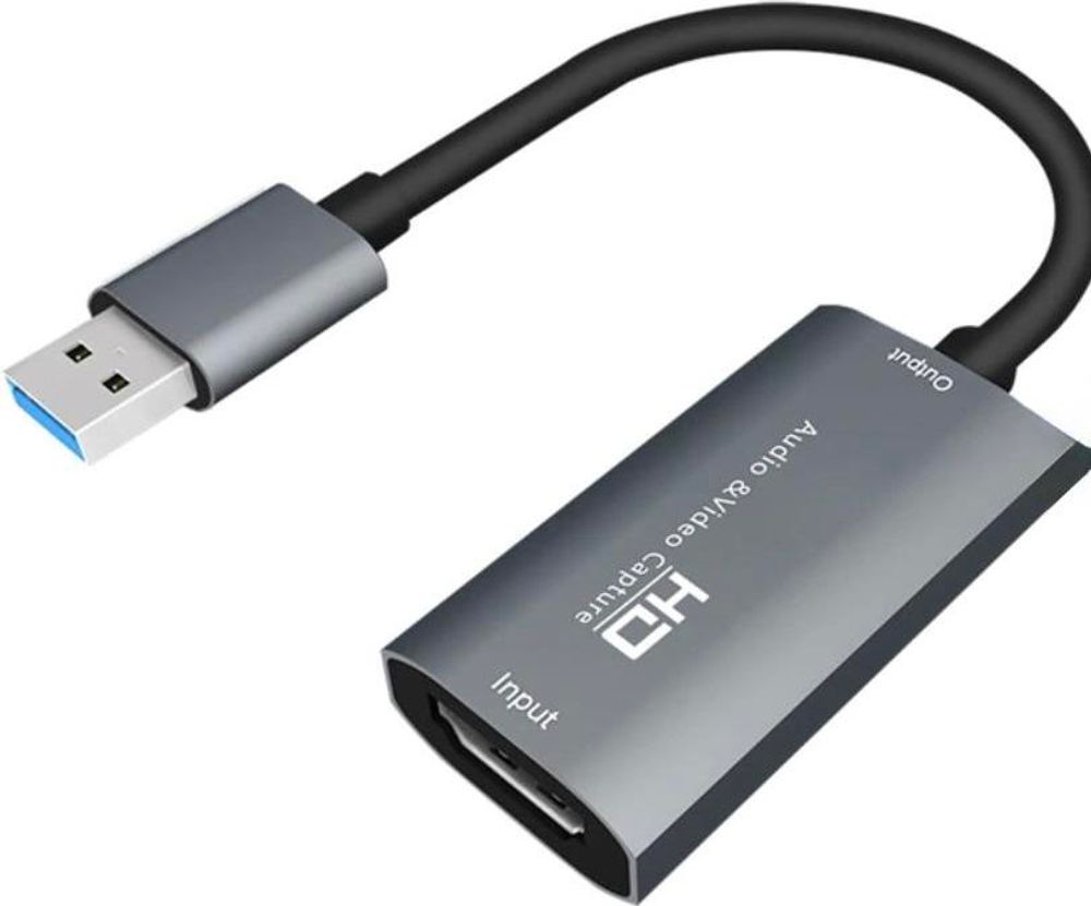 HDMI Audio Capture Card USB-C 1080p Grabber für PS4 Xbox Nintendo Streaming
