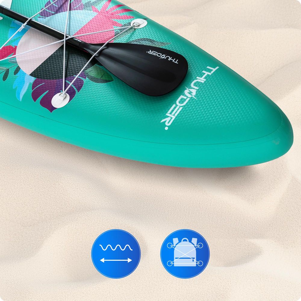 Thunder Flami 320 Stand Up Paddle Board 320 x 75 x 15 cm Mint Rosa 150 kg