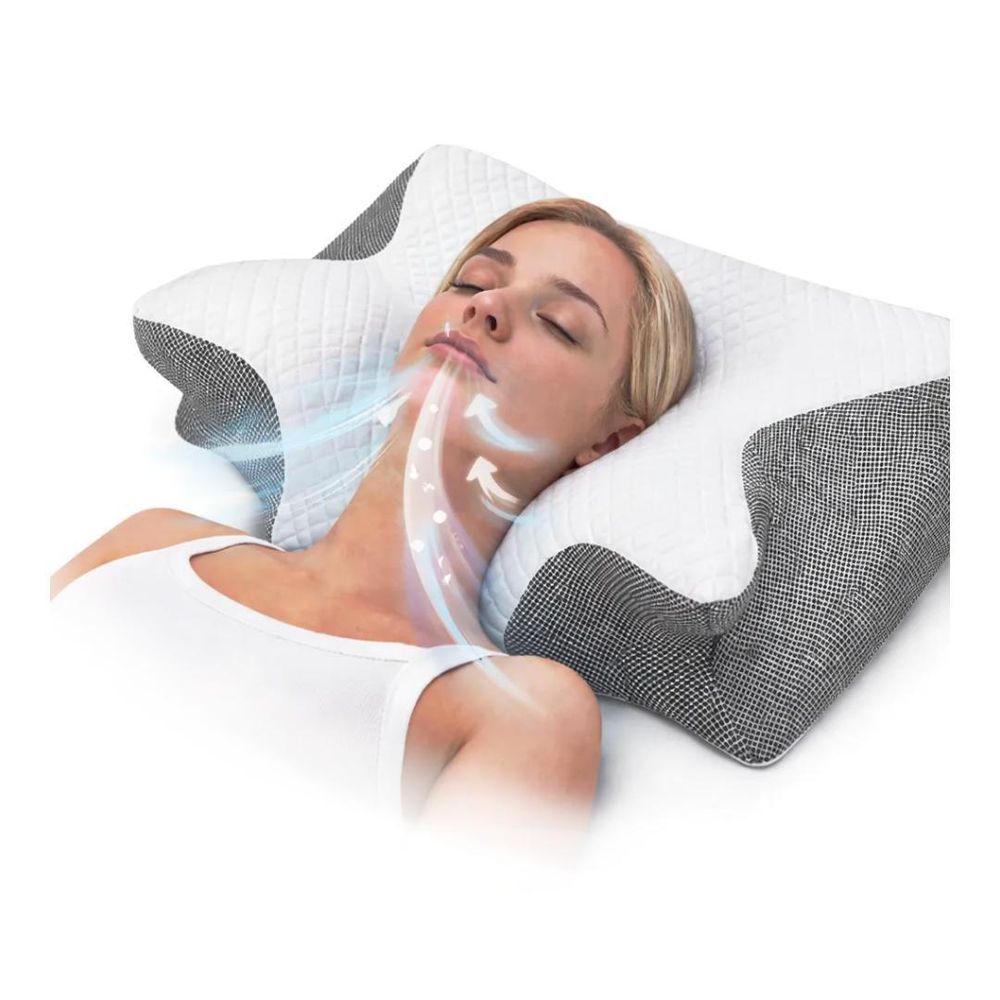 Poduszka pod szyję Poduszka Ergonomiczna poduszka ortopedyczna Przeciwbólowa poduszka do spania Poduszka z pianki memory foam Dla osób śpiących na boku YaLiva_Decor®