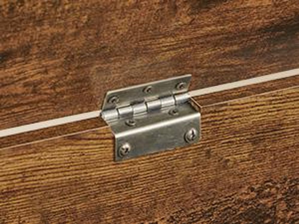 VASAGLE Schuhbank mit Stauraum,V Form, Länge 100 cm, Braun