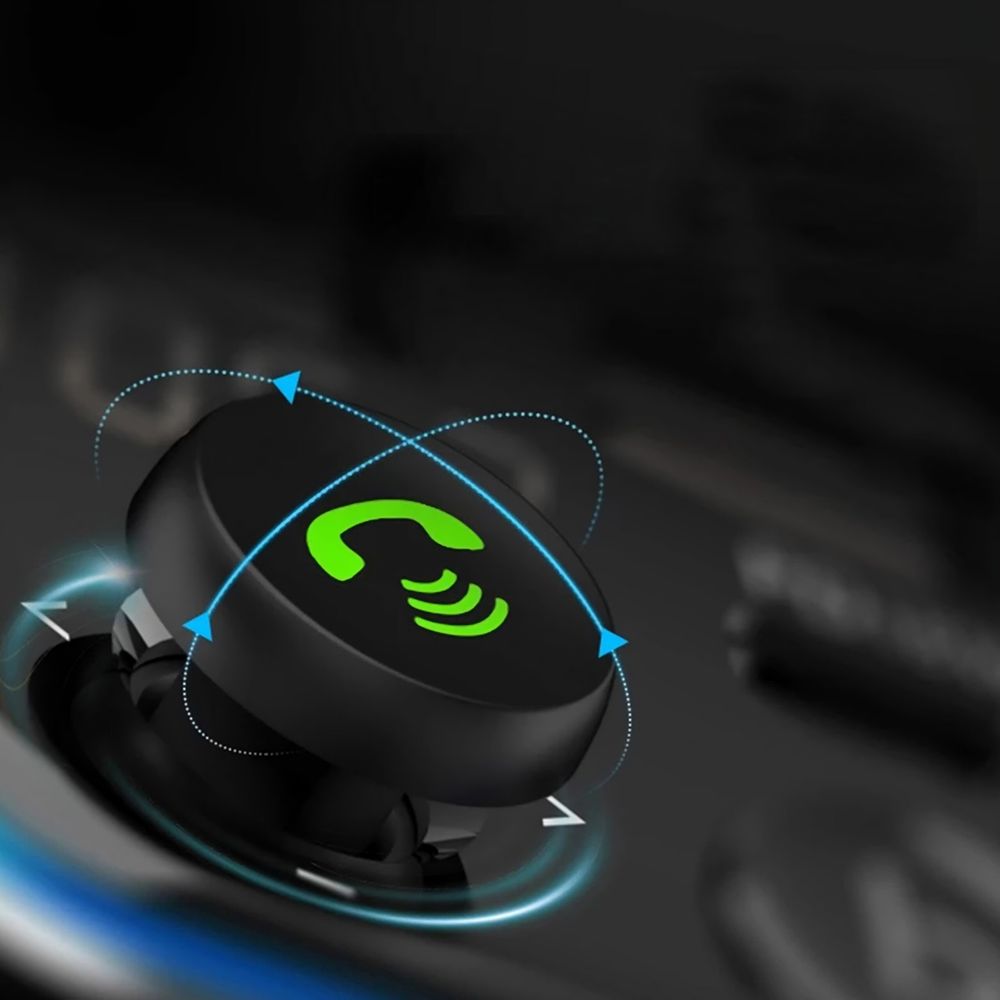 FM Transmitter Auto Bluetooth 5.0 Kfz Radio Adapter mit Freisprecheinrichtung und Dual USB Typ-C QC 3.0 USB Drahtloser Empfänger Adapter 20W Retoo