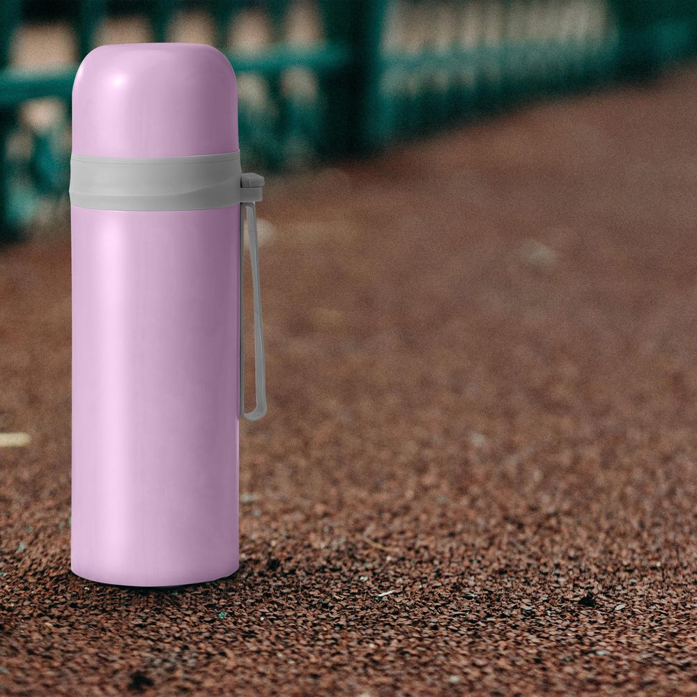 Thermosflasche Thermoskanne Isolierkanne Isolierflasche Kaffeekanne Kaffee Teekanne Tee 0.5L Liter Thermo Kanne Getränkespender Edelstahl Lachs Retoo