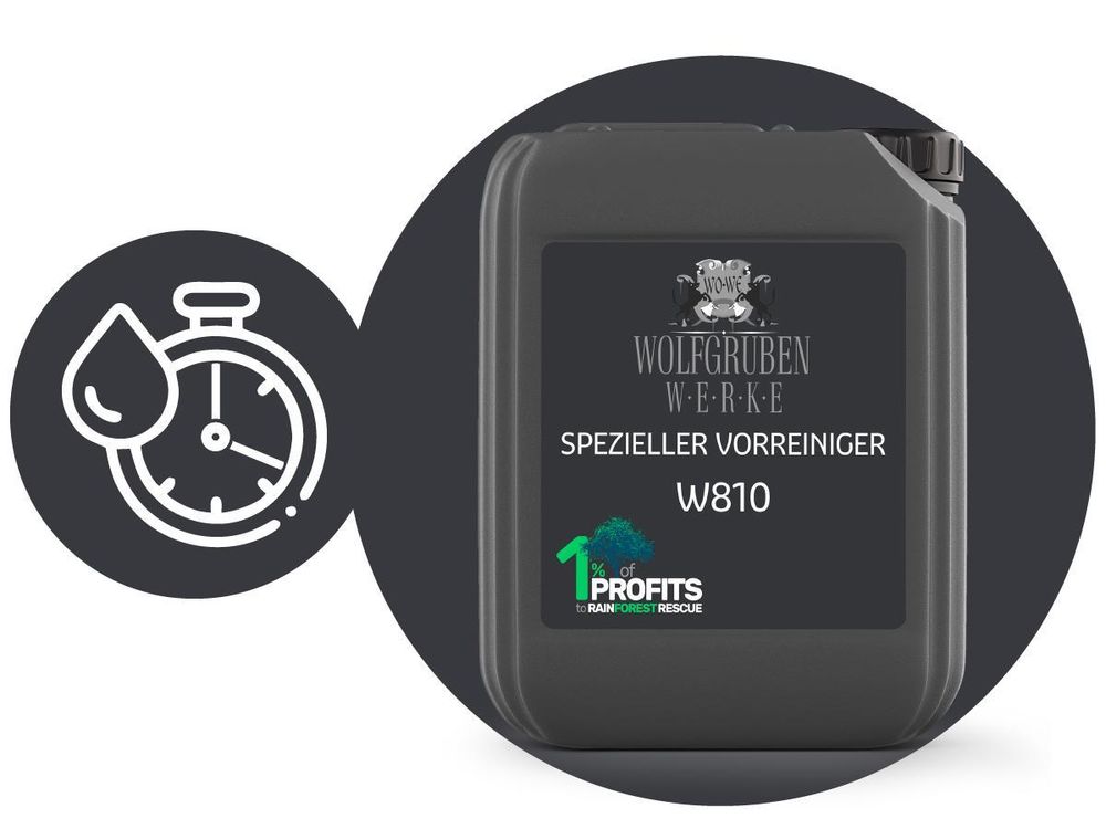 WO-WE Spezieller Vorreiniger W810 Schnelle Einwirkungszeit
