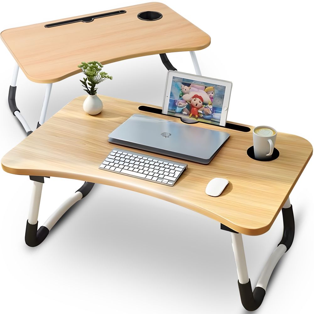 Laptop Tisch Ständer Schreibtisch Laptoptisch Notebooktisch Laptop-Schreibtisch Laptophalter Laptop-Tisch Halterung Holz Retoo