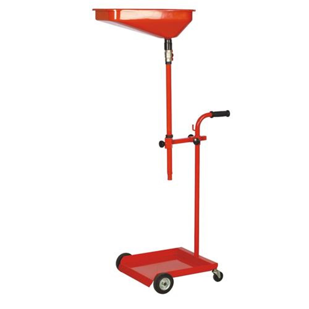 LUXTOM | Ölauffangwagen, Höhenverstellbar 103-170cm, Ölsammler für Altöl, Ölablassgerät, Ölauffanggerät