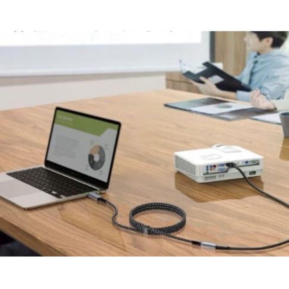 Kabel - Verlängerungskabel - USB-C-Buchse - Thunderbolt 3 - 4k 60 Hz - 10 GB - 100 W - 2 m - Audio und Video