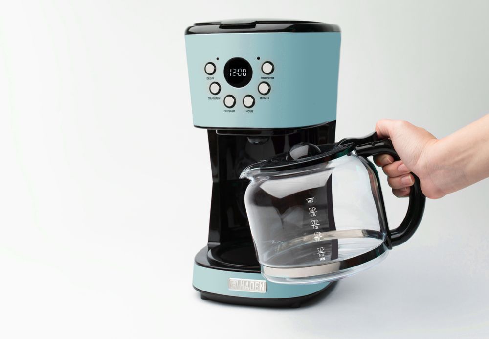 Haden  Heritage Kaffemaschine Turquoise 1.8 l, türkis