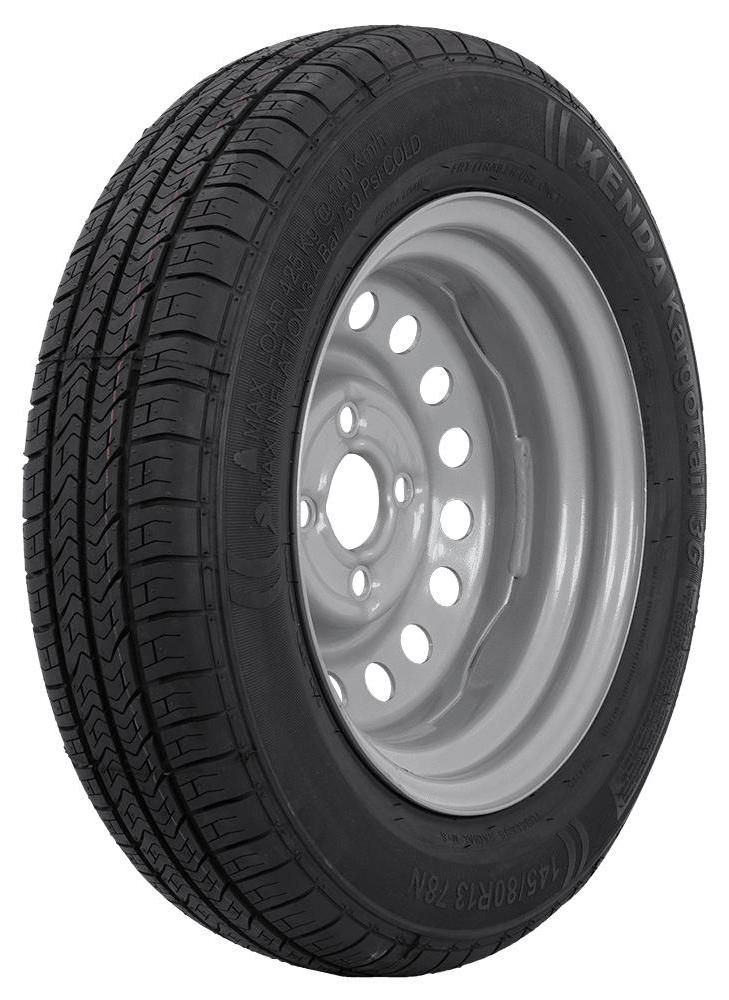 KENDA Anhänger-Komplettrad 145/80 R13 für leichte Pkw- und Gartenanhänger
