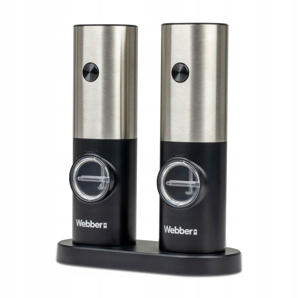 Elektrische Pfeffer- Und Salzmühle, Batteriebetrieben Salzmühle, 2 Stück Webber