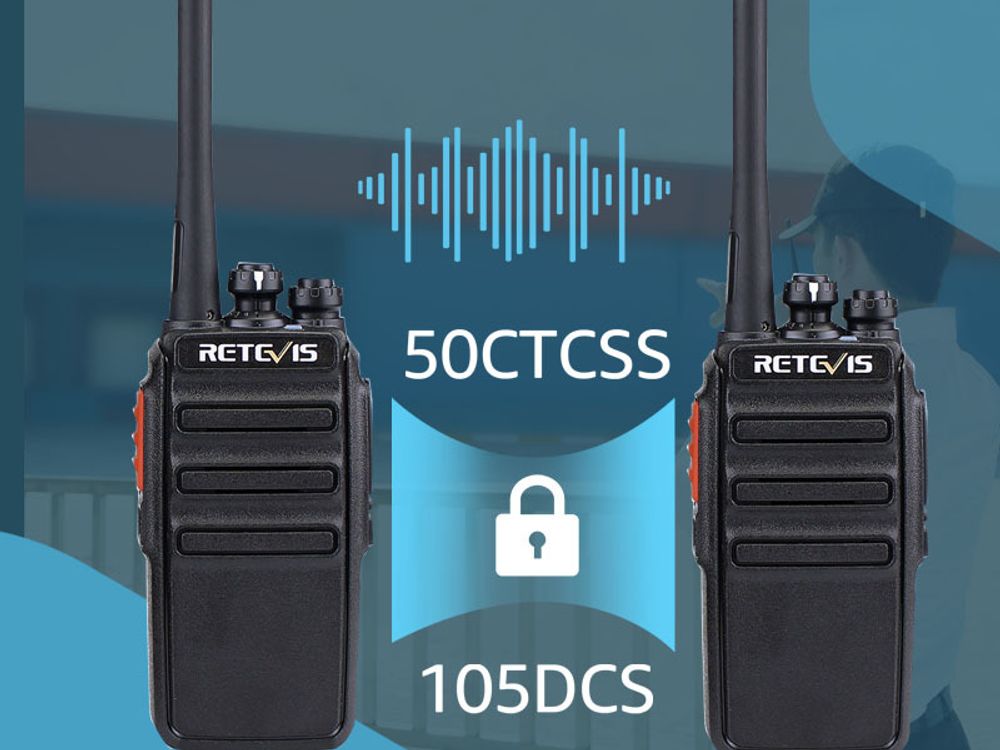 Retevis RT24 Funkgerät Set, mit 6-Wege-Ladegerät, Großer Reichweite, PMR Walkie Talkie, Langlebig,16 Kanäle, für Polizei, Baustellen, Schule, Hotel