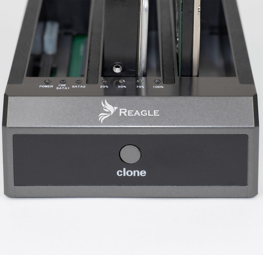 Dockingstation mit 3 Anschlüssen, USB 3.1-kompatibel, 2,5/3,5 Zoll Sata III Festplatte/SSD Ide, Klonfunktion