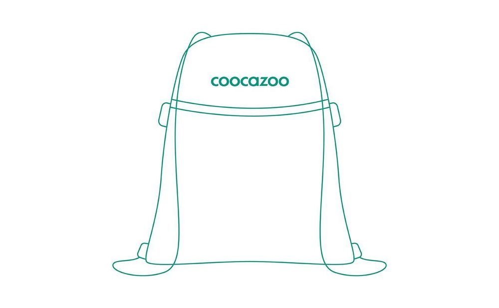 Das Bild zeigt den Turnbeutel eines Schulrucksack-Sets.