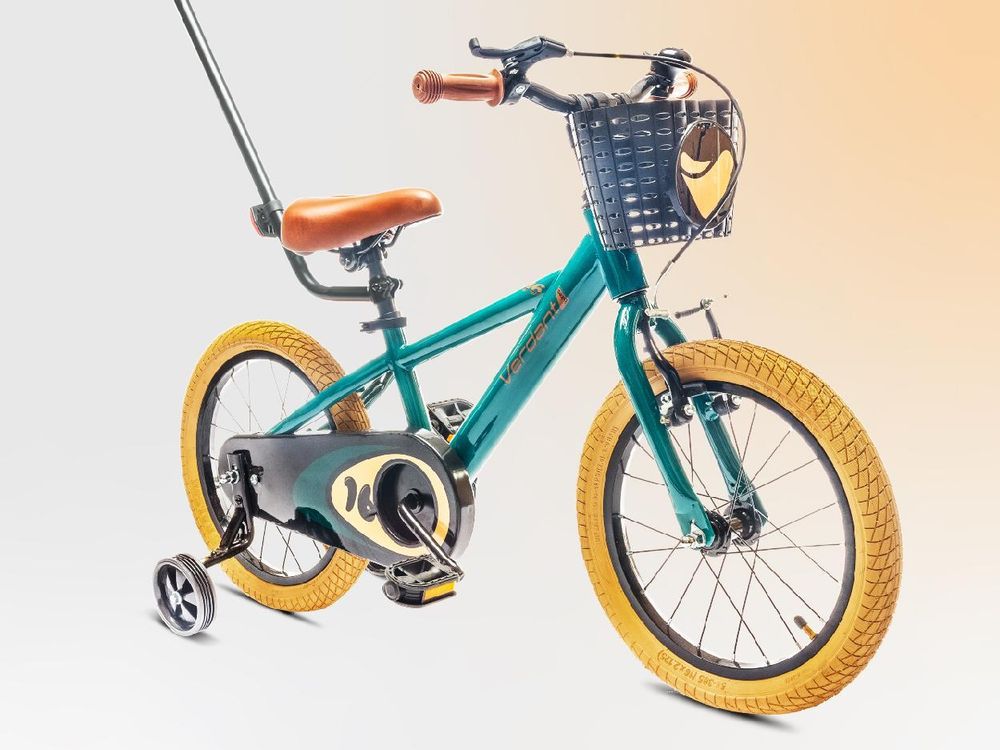 Sun Baby Verdant Rowan bicicletta per bambini ragazzi bici ruote di formazione 12 14 16 pollici da 3-5 anni BMX bambini bici (14 pollici, blu)