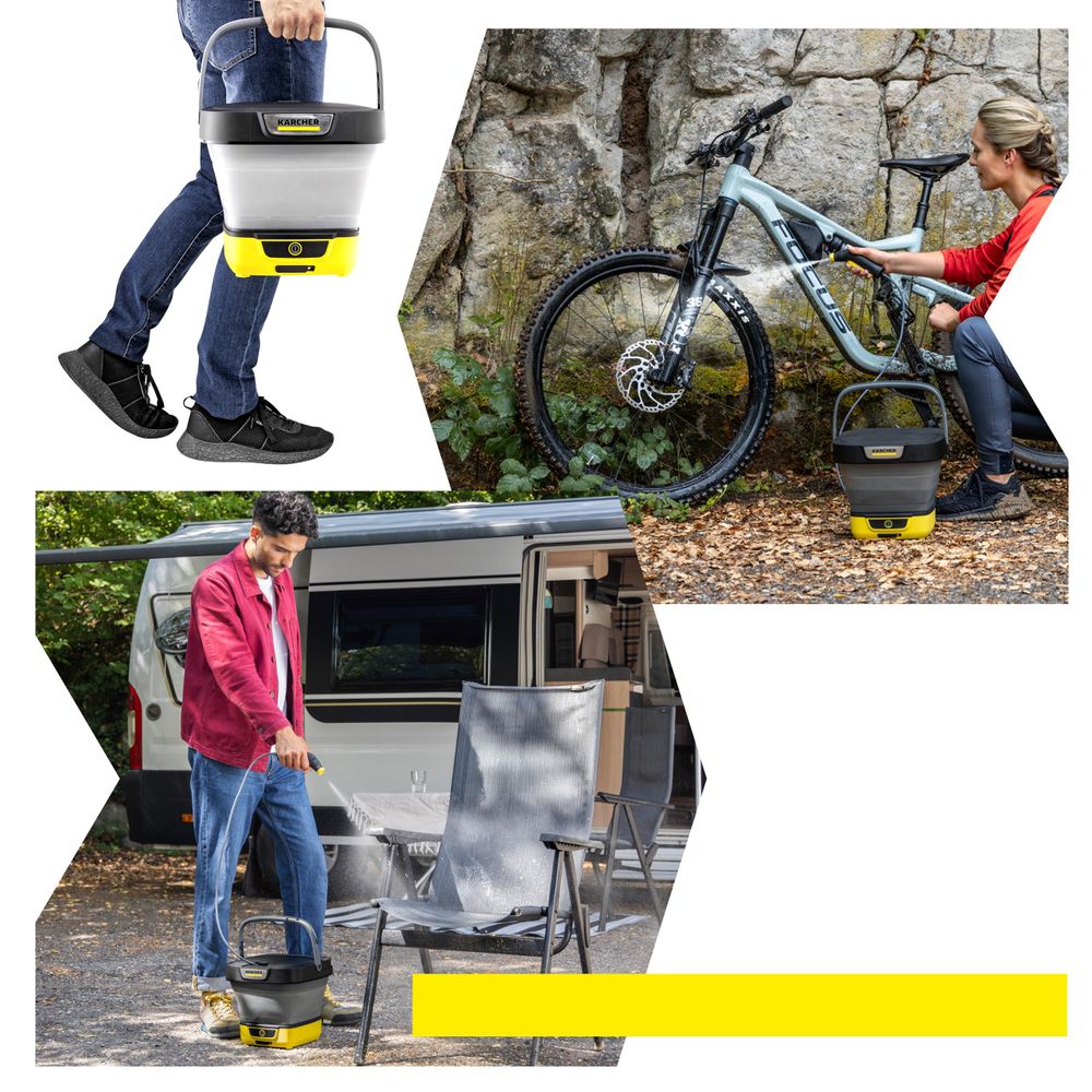 Akumylatorowa myjka ciśnieniowa Karcher OC3 Foldable składana przenośna