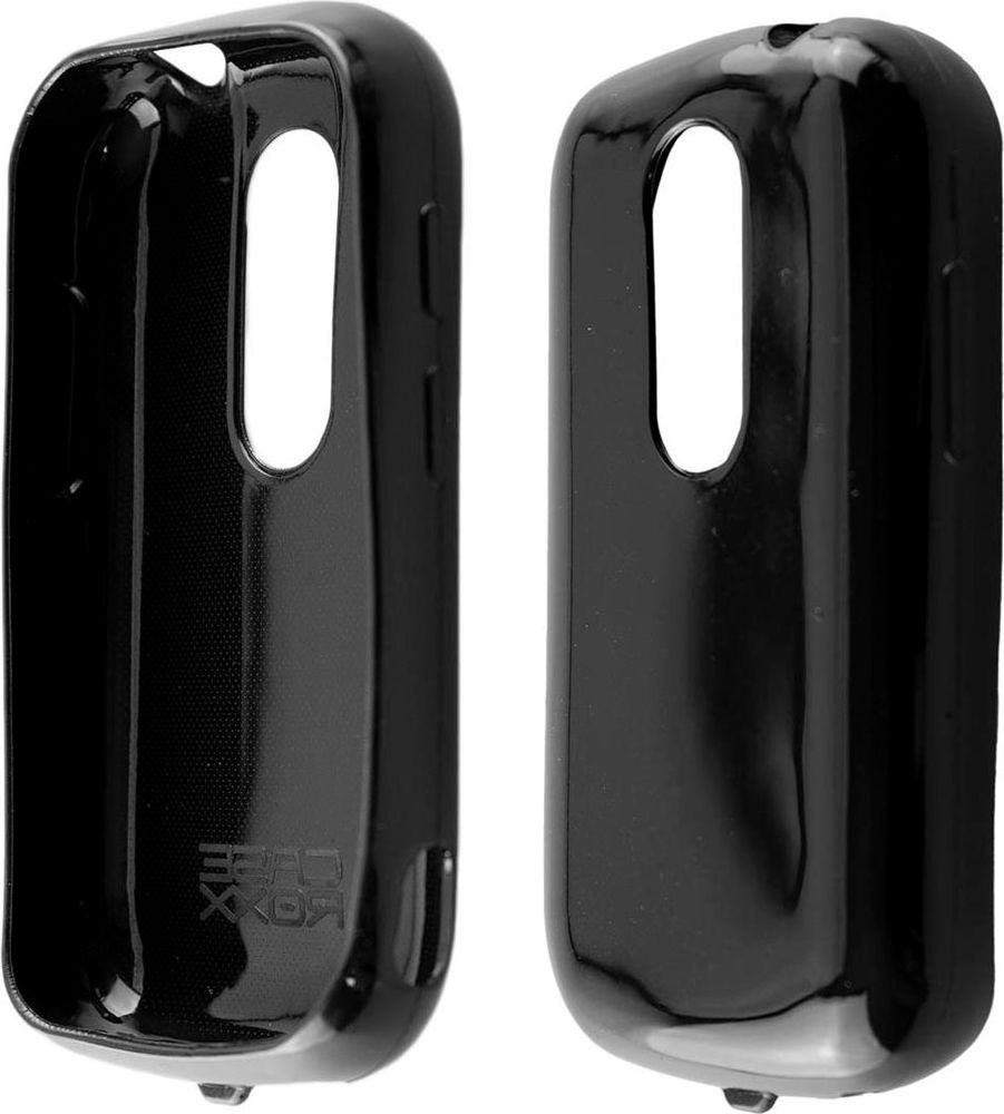caseroxx Schutz-Hülle TPU-Hülle kompatibel mit Unihertz Jelly 2, Gummi Handy Tasche schwarz