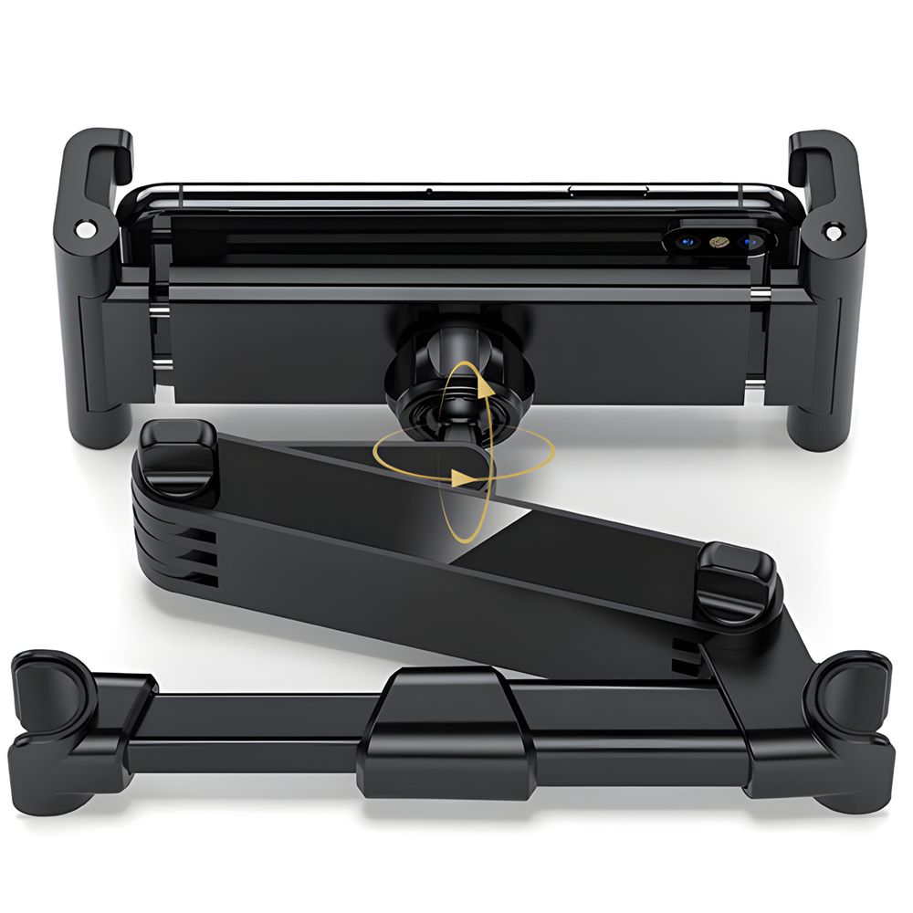 360 Grad KFZ Kopfstützen Tablet Halterung Halterung kompatibel mit Switch, iPad, Galaxy Tab, Smartphone, Universal Halter von 14-25 cm Breite Retoo