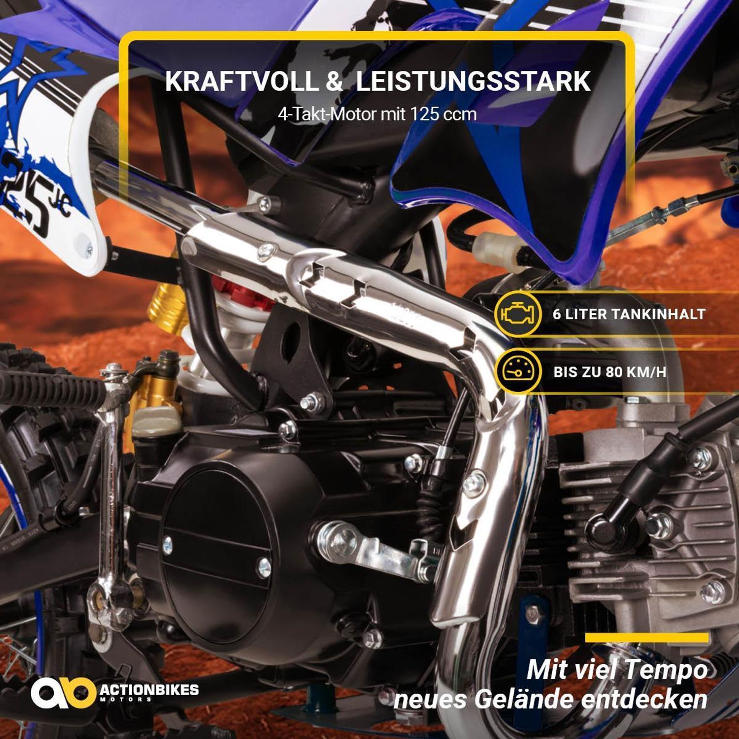 Kinderfahrrad 12 Zoll – Abnehmbare Stützräder – Motorcross-Look – Für 2 Bis 4 Jahre Kinderfahrrad 12 Zoll – Abnehmbare Stützräder – Motorcross-Look – Für 2 Bis 4 Jahre