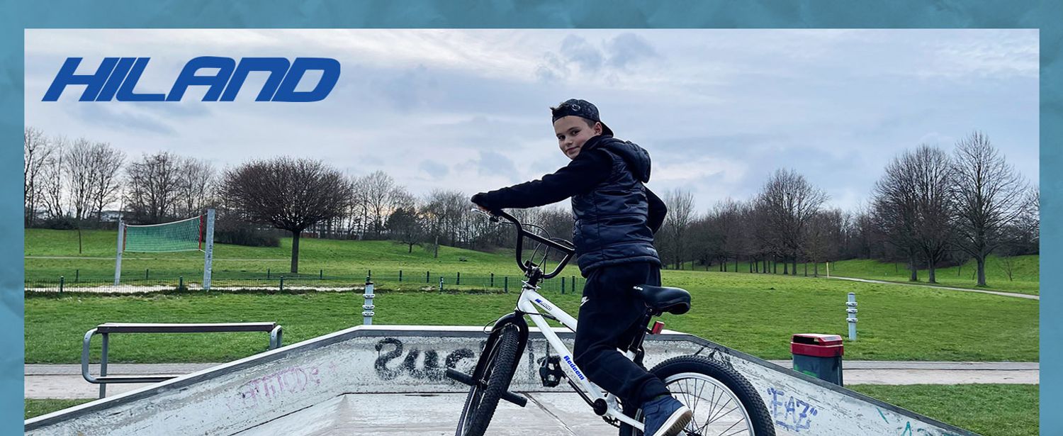 Hiland 20 Zoll BMX Fahrrad Für Kinder Ab 7-10 Jahre – Mit 360° Rotor & 4 Pegs