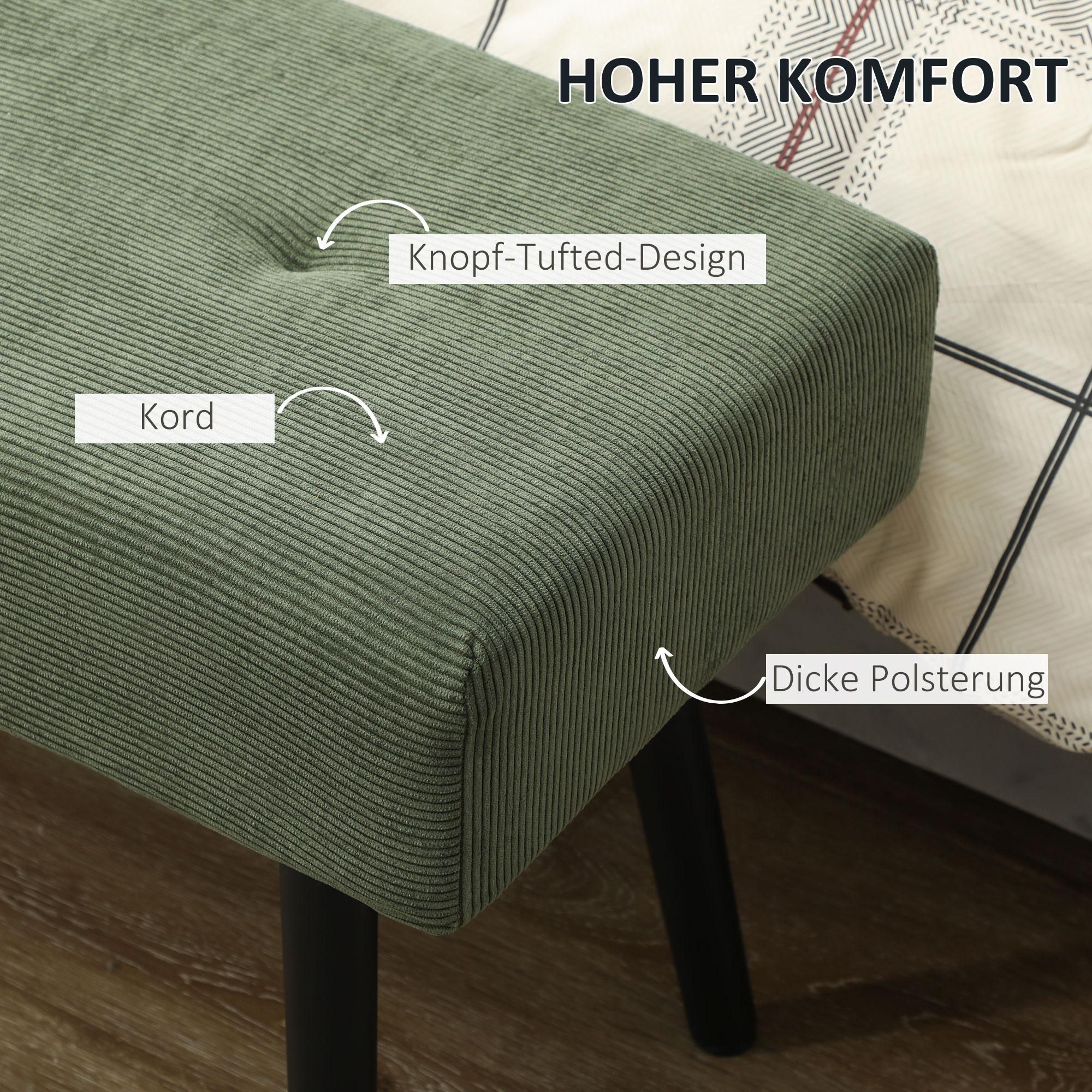 Bettbank Schuhbank Bettende