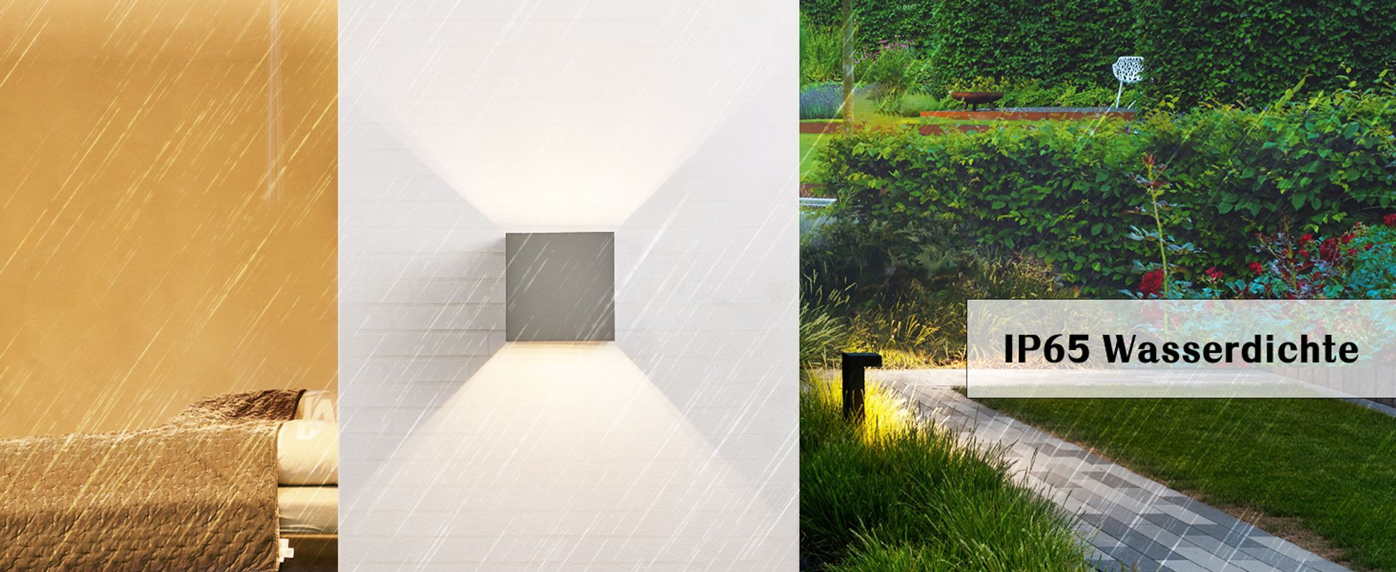 ZMH Led Wandleuchte 4ER Aussen Grau Wandlampe G9 Warmweiß Modern Up Down IP65 Wasserdicht Außenwandleuchte Einstellbarer Strahl Flurlampe