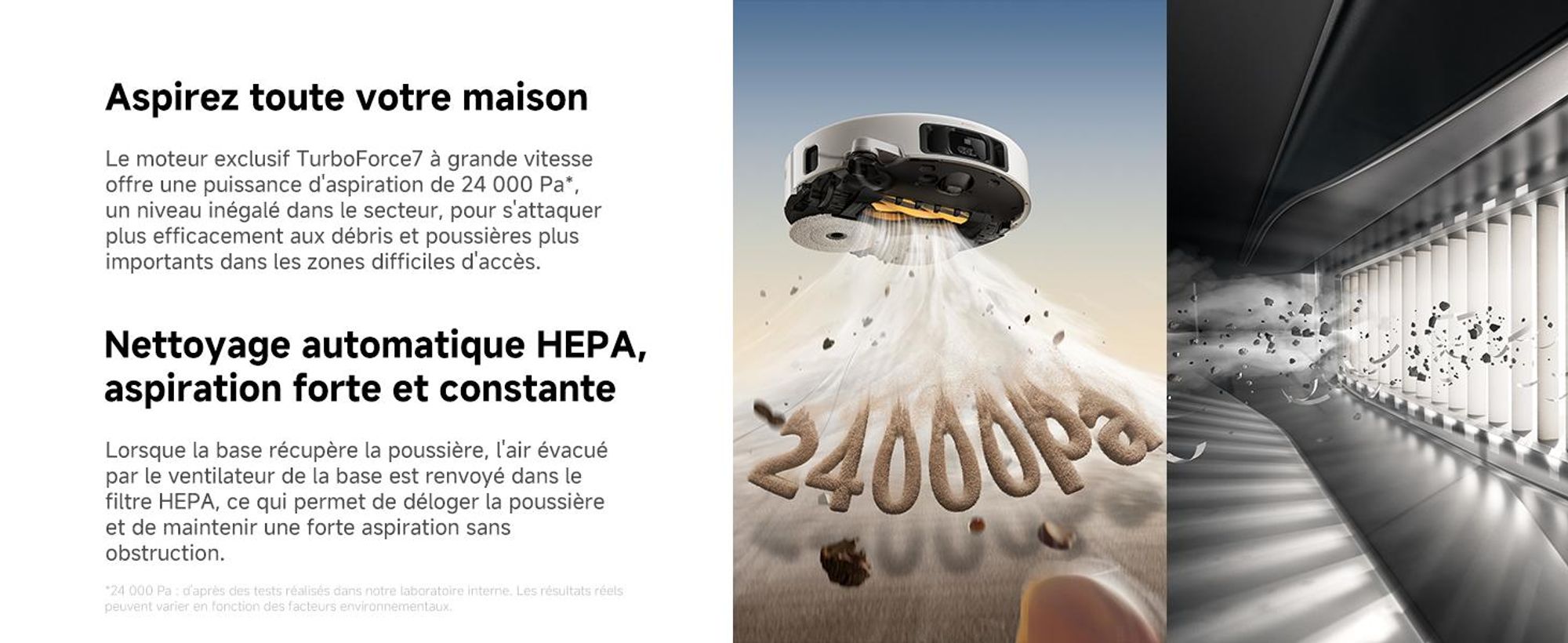MOVA V50 Ultra Complete Saug- und Wischroboter,Automatische Entleerungsfunktion,24000 Pa,Heißwasserreinigung,DuoSolution, FlexiRise Navigation,Weiß