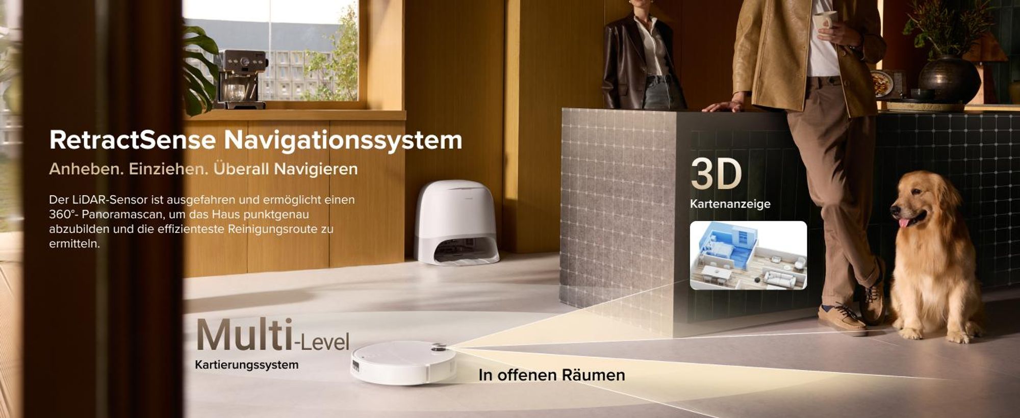 Roborock Qrevo CurvX Saugroboter mit Wischfunktion, 22.000Pa Saugkraft, 7,98 Ultra Slim, Dual Anti-Tangle-System, Reactive Al-Hinderniserkennung(Weiß)