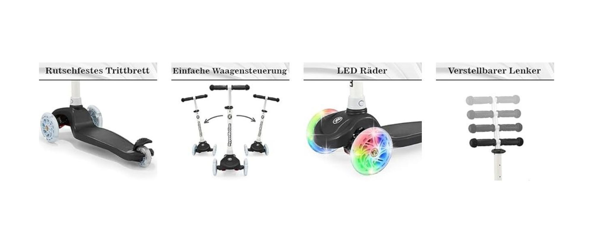HyperMotion TRINGO, Kinder, Klassischer Roller, Unisex, 50 kg, 3 Rad/Räder, 3 Jahr(e)