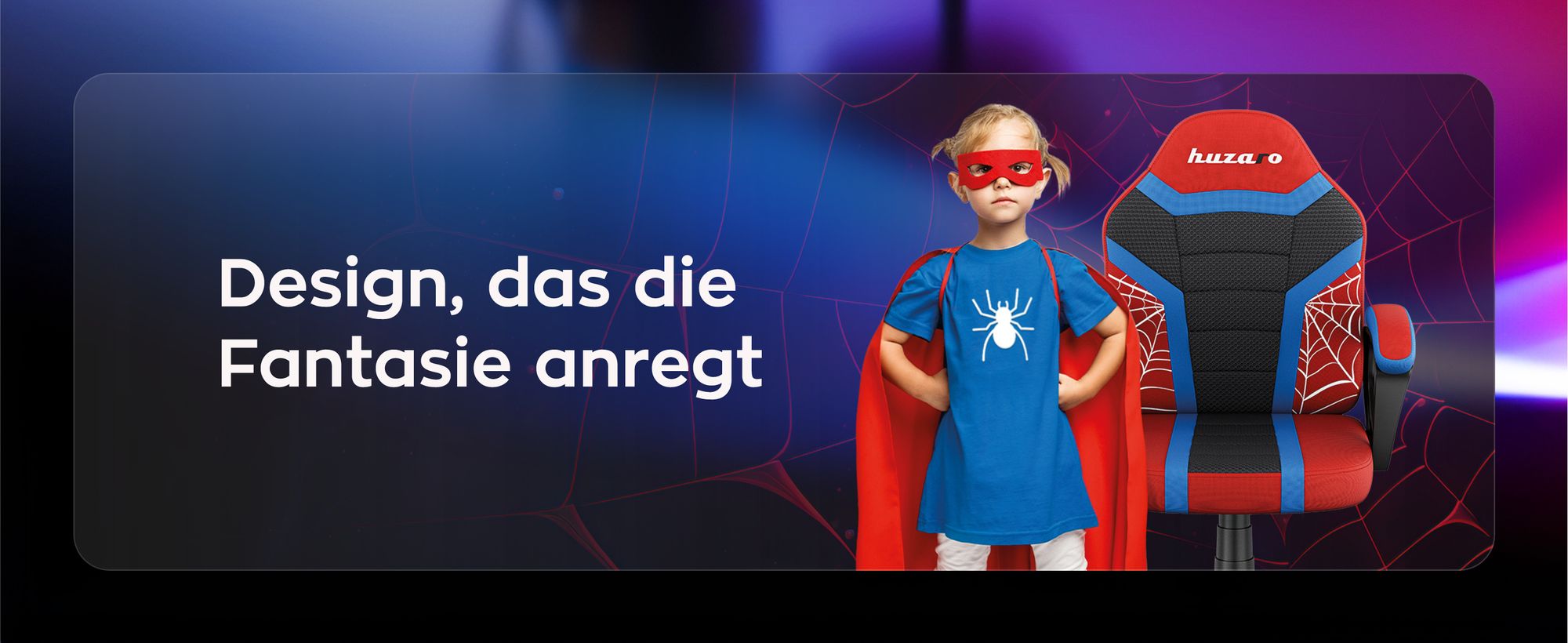 Huzaro Ranger 1.0 kinder gaming stuhl 130 kg belastbarkeit chefsessel gaming sessel büro stühle for gamer Spider