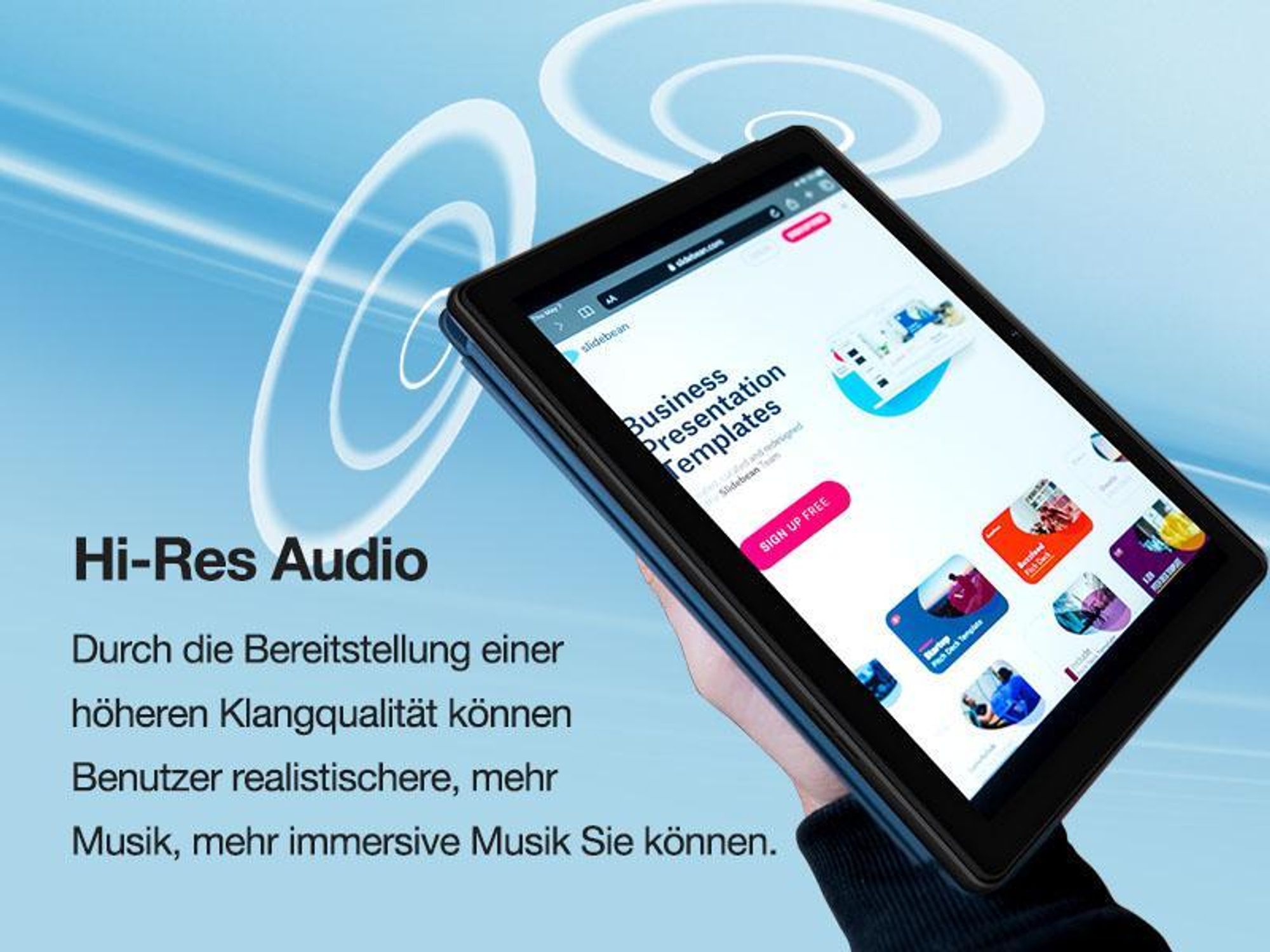 DOOGEE U10 - Tablet Android 15, 10,1 Zoll, 9GB(4+5)RAM+128GB (bis 1TB erweiterbar), WiFi 6