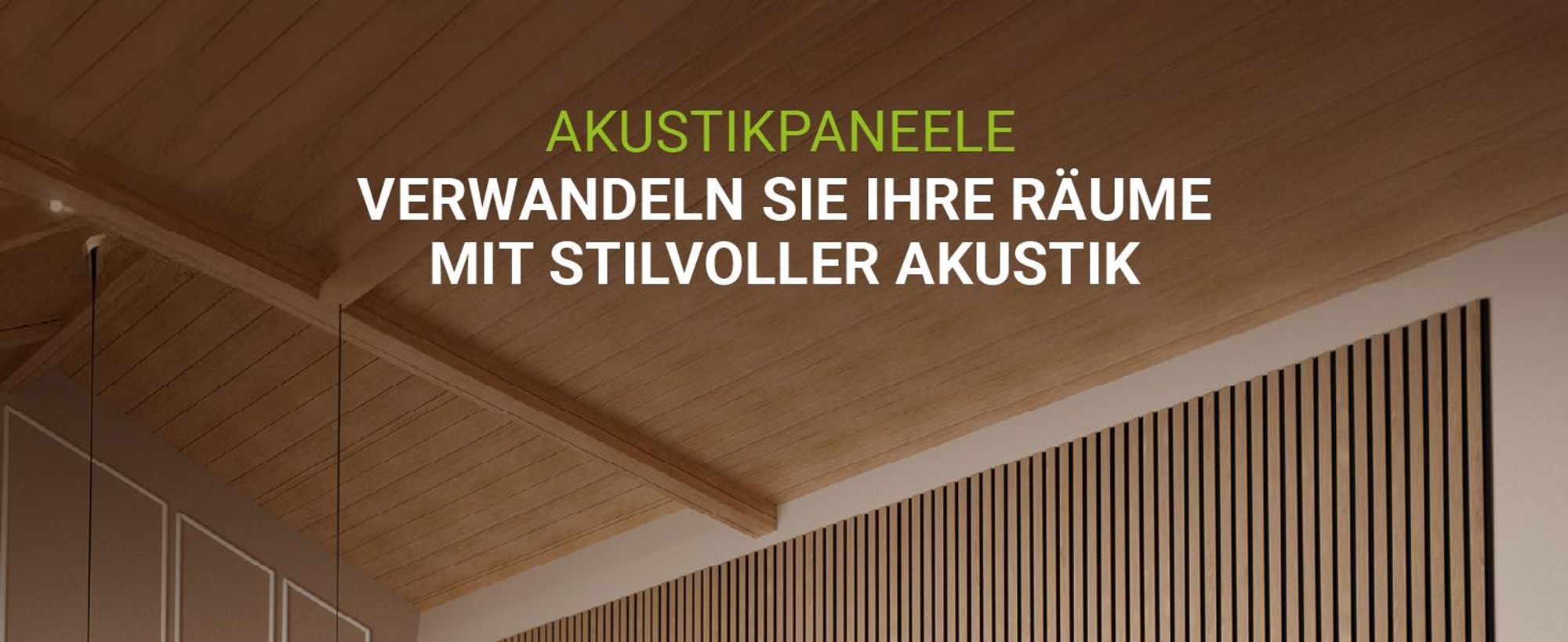 Juskys Wandpaneele Akustik 4er Set 2,88 qm - Verbesserte Akustik durch schallabsorbierende Materialien - Eiche Natur Dunkel