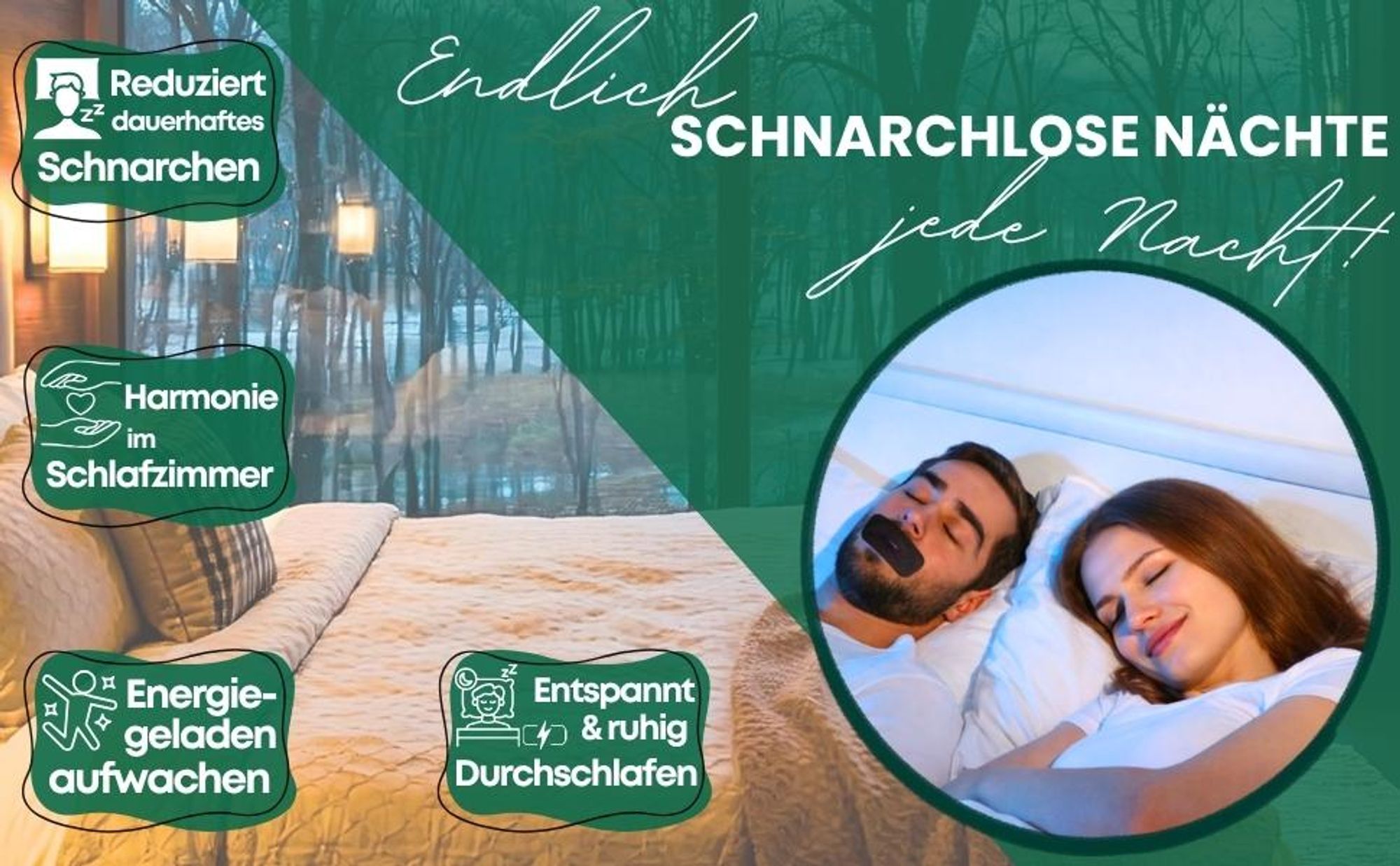 LisaCare Pflaster - Mouth Tape - Mundaufkleber für Nasenatmung - Schwarz - 30 Stück - Schlaf Tape - Schlafpflaster - Mund-Pflaster