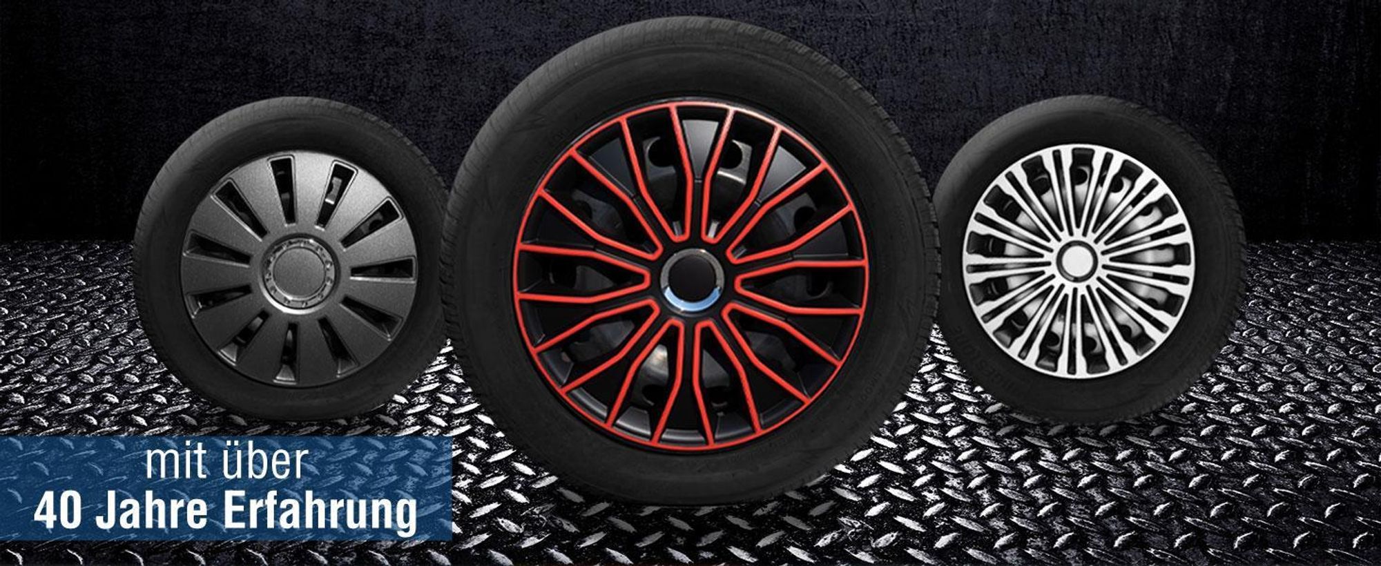 4 STK 14 Zoll Spyder pro dark anthrazit PETEX Radkappen Radzierblenden Satz PKW Auto
