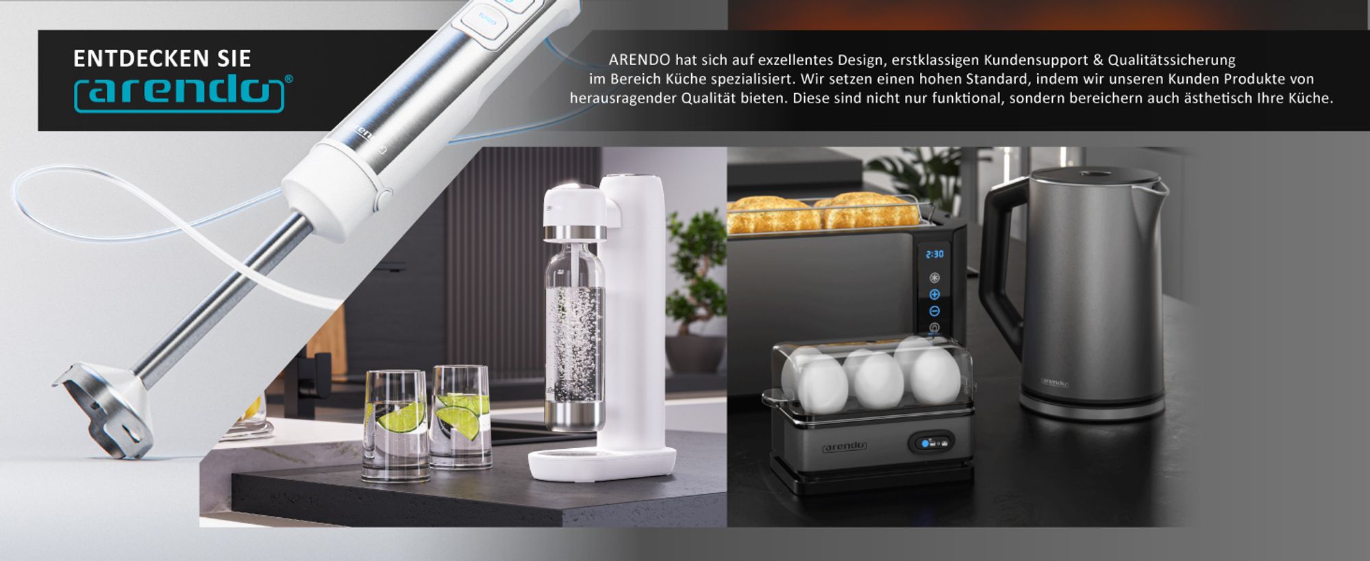 Arendo Heißluftfritteuse XXL, Doppelkammer, Dual Zone, 2in1 Backofen und Airfryer, 2x 4L, 2700W, 3D Umluft, 8 Programme, Timer, SYNC, Antihaft