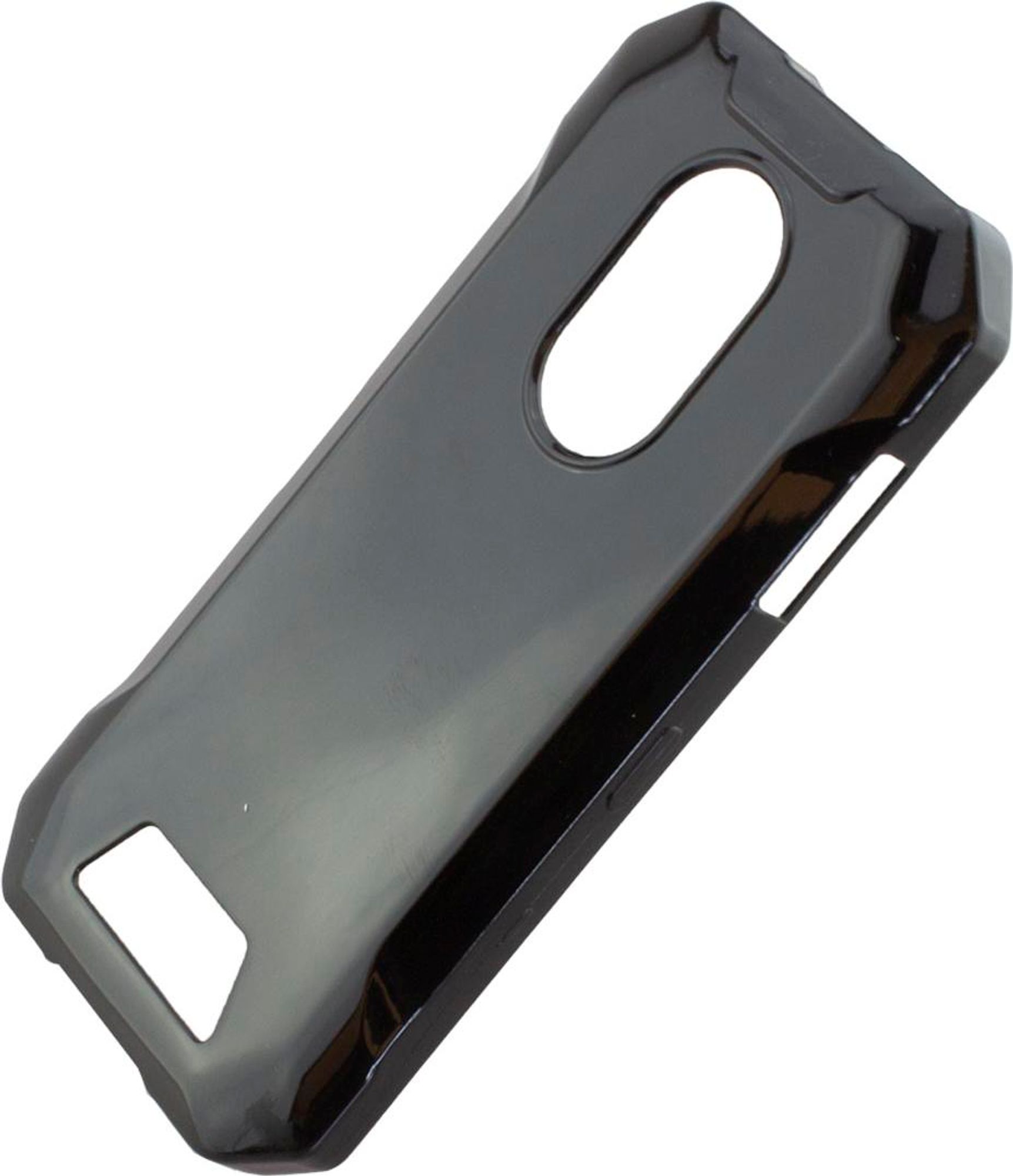 caseroxx Schutz-Hülle TPU-Hülle kompatibel mit Doogee S61 / S61 Pro, Gummi Handy Tasche schwarz Bild 4