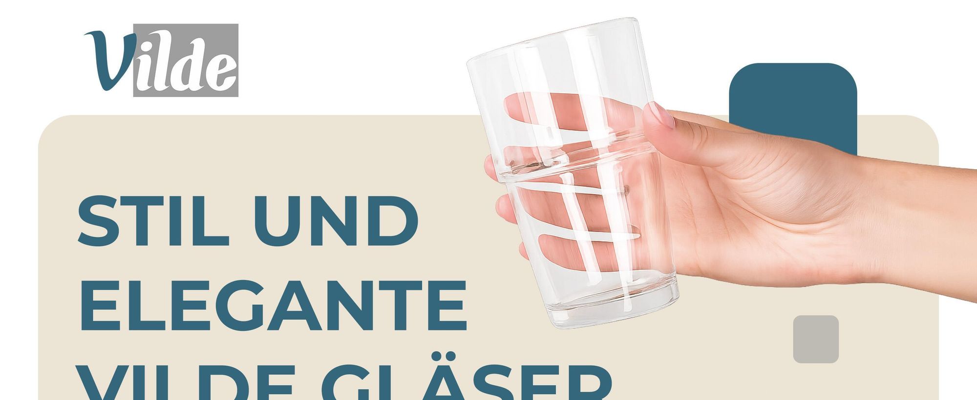 Vilde, Trinkgläser, Set, Glas, Saftglas, Wasserglas, Spülmaschinenfest