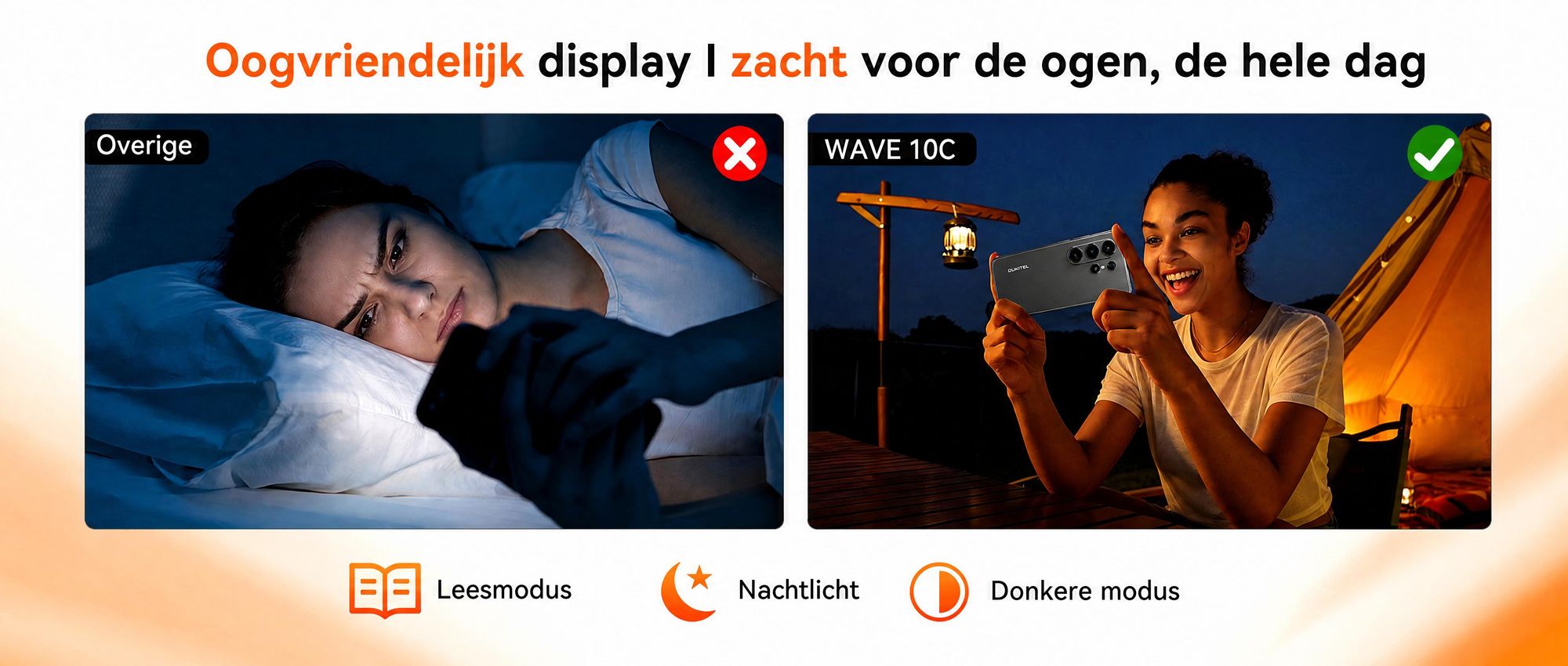 Blackview Wave 10C smartphone, zonder abonnement, Android 16, 6,88 inch, 120Hz, 1080p, Dual SIM, gezichtsherkenning, 5000 mAh, Gemini AI, DokeOS 5.0, 1080p, 4G