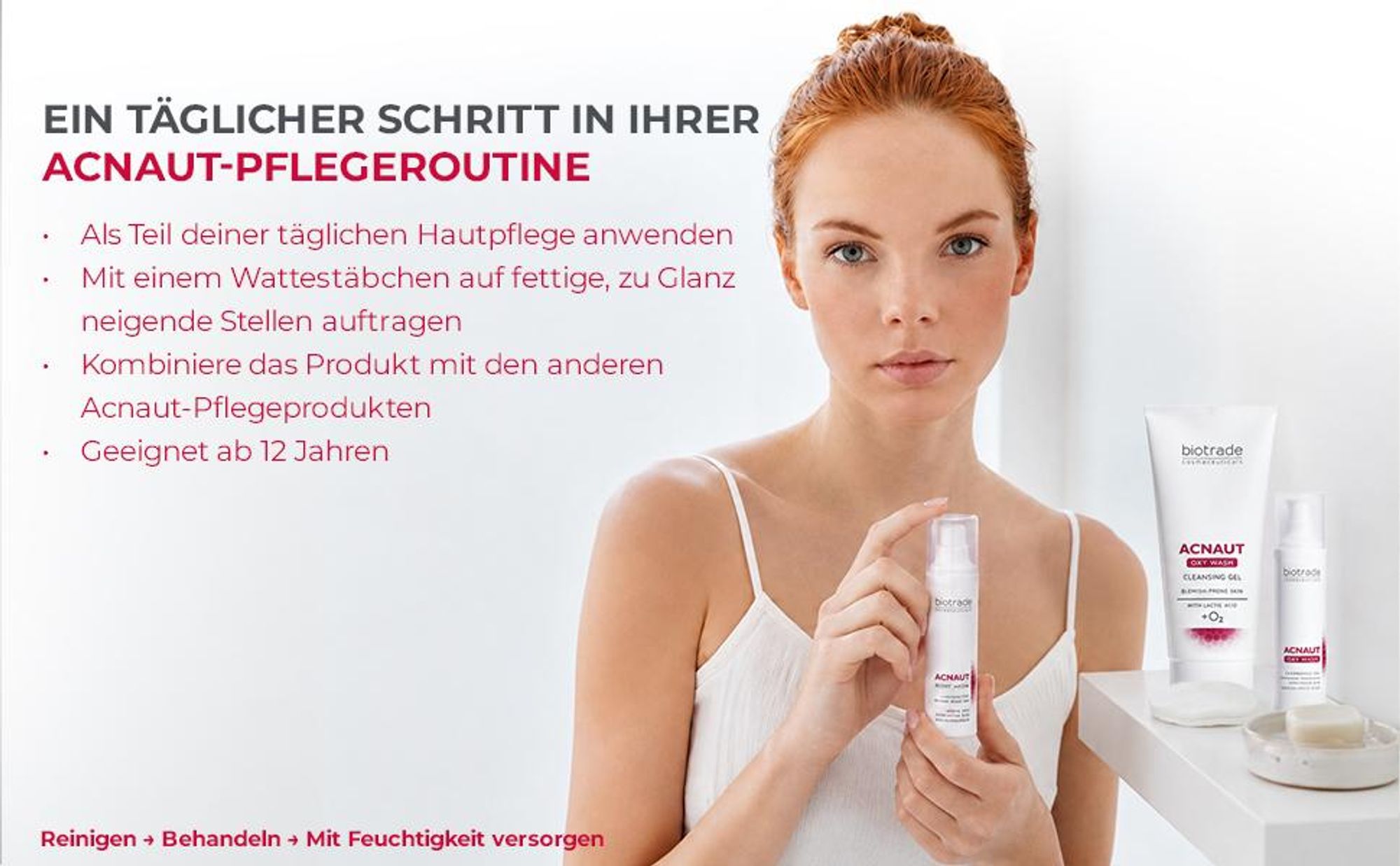 Aktivlotion für fettige und problematische Haut Acnaut 60ml